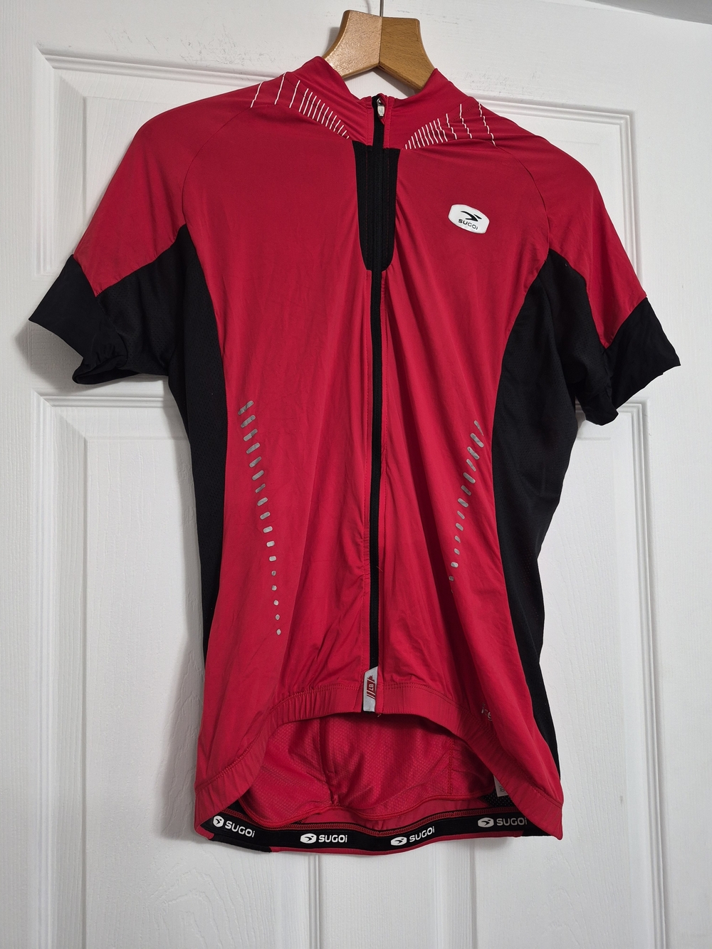 Sugoi Red & Black Cycling Jersey